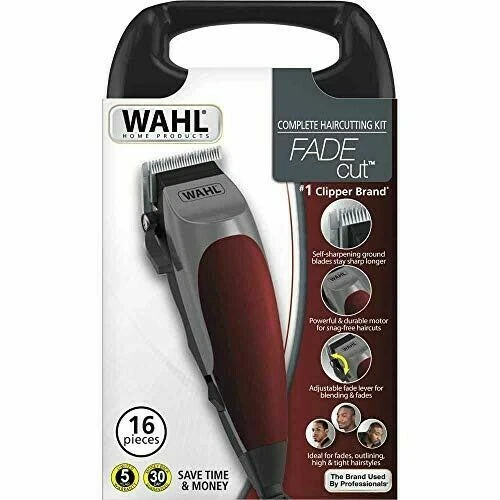 Wahl 9656 Fade Cut Haircutting Kit Clippers Trim Razor - Image 1 of 1