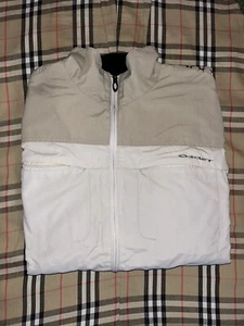 Vintage Y2K Oakley Jacket Men Large Beige Ski Multi Pocket Star Insulated Free - Picture 1 of 8