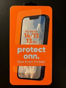 Protect Onn. Glass Screen Protector For Iphone 14/13 13 Pro - Photo 1 sur 4
