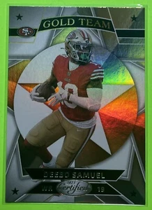 2023 Panini Certified Gold Team Deebo Samuel #GT-15 - Picture 1 of 1