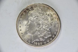 Dollar Morgan en argent 1889, tonique, choix non circulé - Photo 1/2