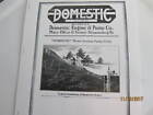 1925 Domestic Gas Engine  Water System Pump Unit Information Catalog