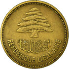 [#449177] Münze, Lebanon, 25 Piastres, 1952, Utrecht, SS, Aluminum-Bronze, KM:16