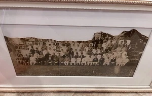 VERY RARE, JAPANESE WORLD WAR ARMY, NAVY LEADERS MILITARY GROUP PHOTO. 1900's - Picture 1 of 12