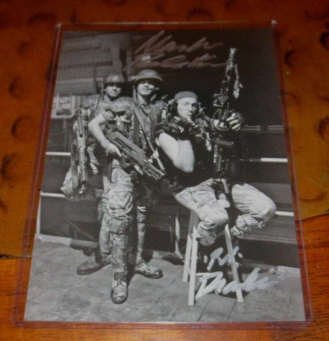 Mark Rolston as Drake in Aliens signed autographed photo Cover