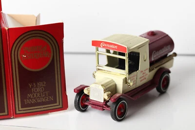 Matchbox 1:43 Y-3 1912 Ford Modell 'T' Tankwagen creme braun OVP (311045) #5923# - Bild 1 von 3