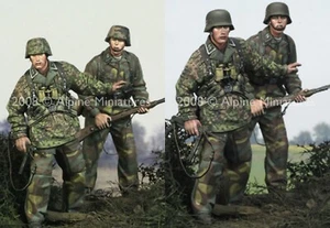 Alpine Mins 35062 WSS Grenadiers HJ WW2 Set 1/35th Unpainted kit - Picture 1 of 1