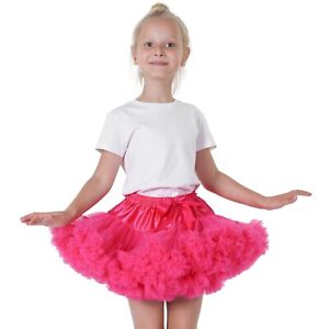Girls TUTU Skirts Dance Ballet Fancy Dress Halloween Luxury Skirt Children UK