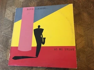 DAVID SANBORN ~ As We Speak ~ WARNER BROS 23650 {nm orig} w/Miller, Hakim - NICE - Imagen 1 de 5