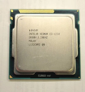 Intel Xeon E3-1230 3.20 GHz LGA 1155 Server CPU Processor SR00H - Picture 1 of 2