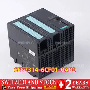 New Siemens 6ES7 314-6CF01-0AB0 6ES7314-6CF01-0AB0 SIMATIC S7-300 CPU 314C-2DP - Picture 1 of 5