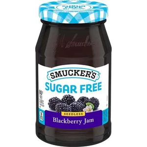 Smucker's Seedless Blackberry Jam, Sugar Free, Sweetened With Splenda, 12.75 oz - Picture 1 of 1