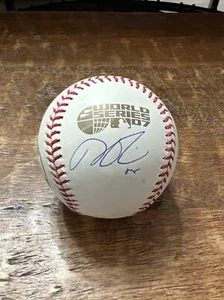 Dustin Pedroia Signed 2007 World Series Baseball JSA Coa Red Sox Autographed - Picture 1 of 7