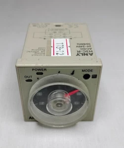 Anly H3C-R H3CR Timer Controller AC/DC 24-240V 50/60Hz Made in Taiwan As Is - Picture 1 of 7