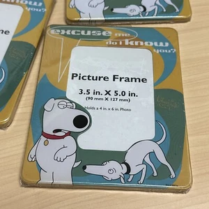 FAMILY GUY Cartoon TV Show Picture Frame Do I Know You BRIAN DOG Holds 4x6 Photo - Picture 1 of 3