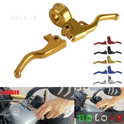 For 2014-2022 Harley Sportster 1200 XL1200N XL883N Easy Pull Clutch Brake Levers Foto 1 de 4