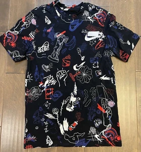 Nike The Nike Tee All over Print Small used - Picture 1 of 1