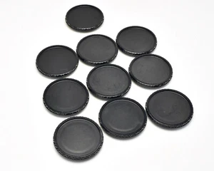 Unbranded Nikon F Mount Camera Body Cap Lot Qty-10 Japan (#T401) - Picture 1 of 2