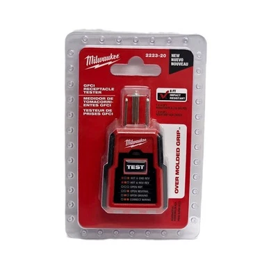 Milwaukee 2223-20 GFCI Receptacle Tester - Image 1 of 2