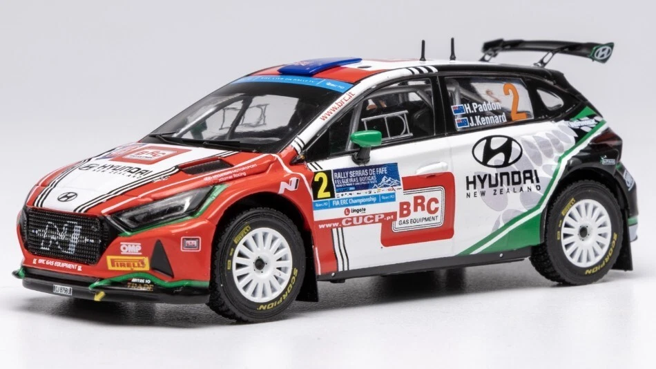 HYUNDAI i20 N N.2 RALLY2 DE SERRAS DE FAFE 2023 PADDON-KENNARD 1:43 - Immagine 1 di 1