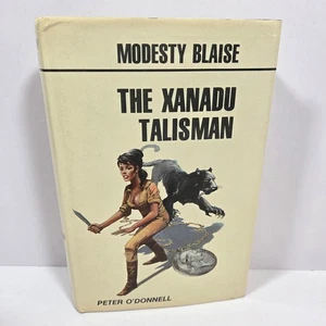 Xanadu Talisman Modesty Blaise Peter O'Donnell 1981 HC DJ First Ed 1st Print - Picture 1 of 12