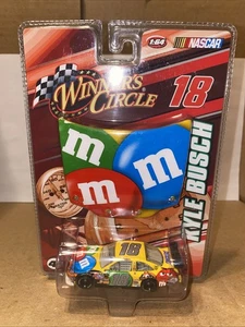 Kyle Busch #18 M&M's 1:64 Scale NASCAR Diecast Winner's Circle - Picture 1 of 3