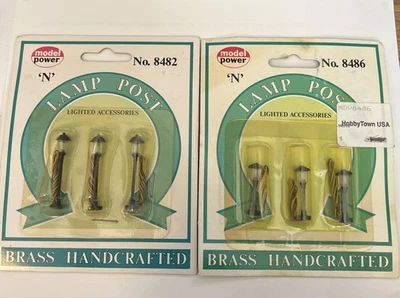 Vintage Model Power HO Scale 2 Pack Illuminated Bumpers #87 Sealed 8482 8486 - Image 1 of 4