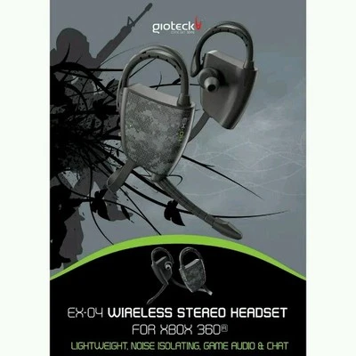 Gioteck EX-04 Wireless Stereo Headset For Xbox 360 - Image 1 of 2