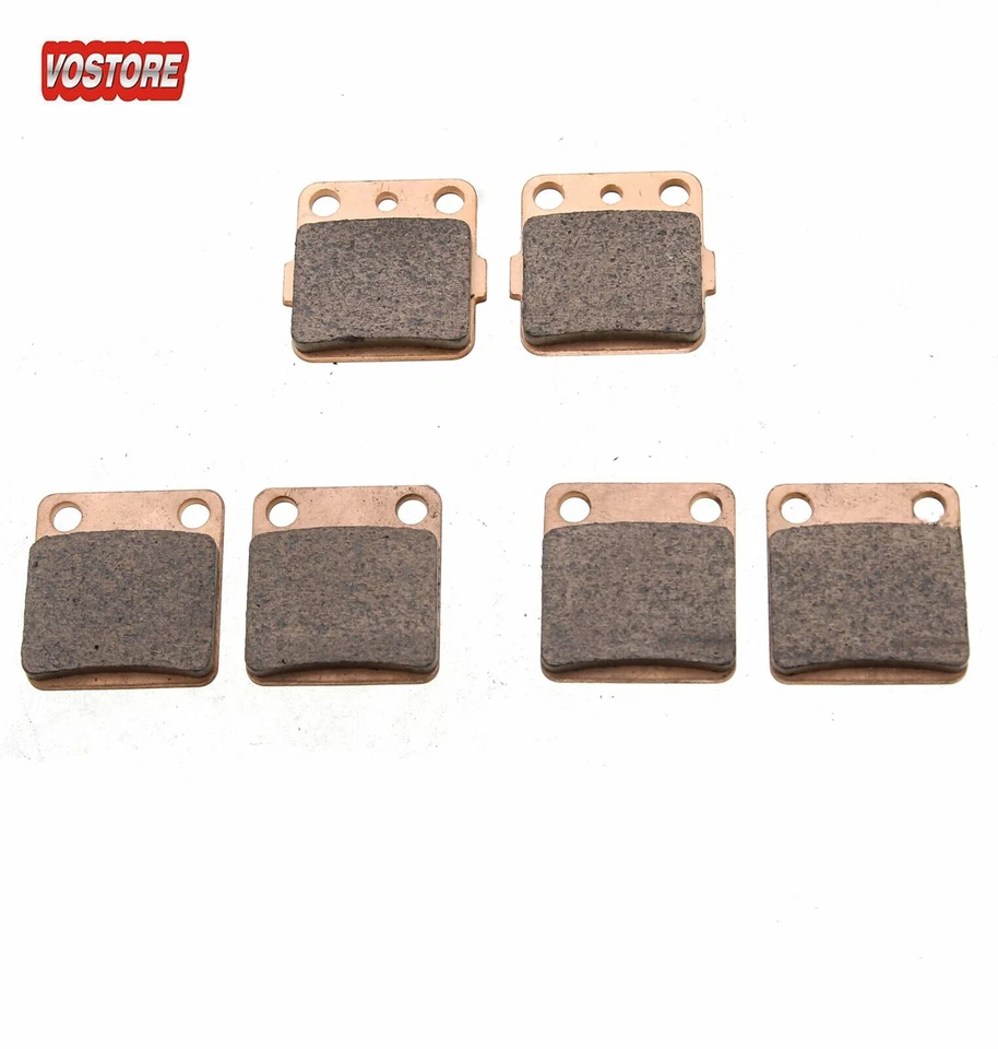 F R Semi-metallic Brake Pads for Yamaha Warrior 350 Yfm350 1989-2004 1990 1991