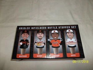 2017 Orioles Infielders Bottle Stopper Set NEW!! - Picture 1 of 3