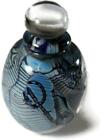 1990 Robert Eickholt Studio Art Glass Snakeskin Paperweight Perfume Bottle