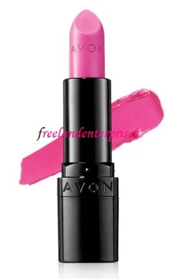 Make Up True Color Lipstick Perfectly Matte "Electric Pink"  ~ NEW ~ Avon ~NOS - Image 1 of 2
