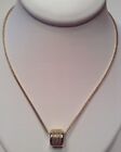 New Skagen Jewelry Necklace Gold Plated Mesh Texture All Stainless Steel Unisex