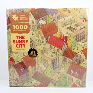 Magic Puzzle Company The Sunny City 28 X 21 1000 Pieces - Picture 1 of 2