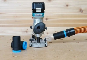 1-1/4" Shop Vac Hose Adapter for Makita Plunge Router - Picture 1 of 5