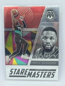 Damian Lillard Stare Masters 2022-23 Panini Mosaic Basketball # 17 - Picture 1 of 2