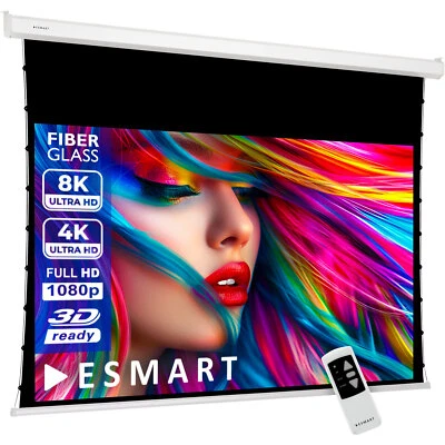 ESMART Professional TATENSO Tension Leinwand Glasfaser 203 x 114 cm (92") 16:9