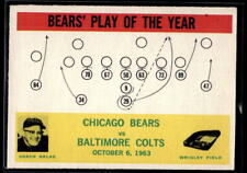 1964 Philadelphia #28a Bears Play of the Year Halas Per Photos