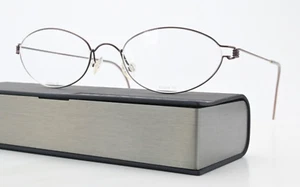 Lindberg Glasses Frame Athena 48 Col 012 Air Titanium Rim Oval Bronze Satin - Picture 1 of 11