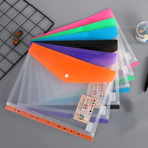 A4 Expandable Binder Pocket Envelope File Folders 11 Holes Folders Organizer UK - Picture 1 of 15