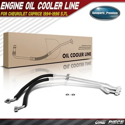 Conjunto de mangueira refrigerador de óleo do motor para Chevrolet Caprice 1994-1996 5.7L 15114167	 - Imagem 1 de 4