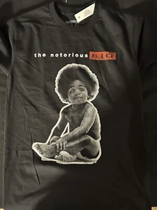 Notorious B.I.G Biggie Smalls Baby Mens T-Shirt Size Small - Picture 1 of 5