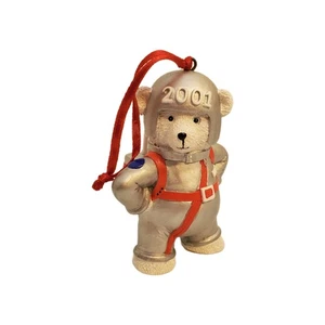 Marshall Fields Santabear Resin 2001 Space Odyssey Ornament Dayton's Macy's - Picture 1 of 3