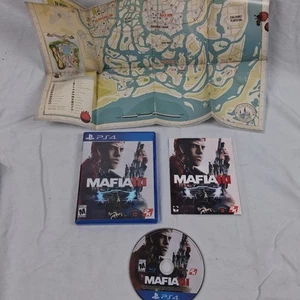 Mafia III 3 - Standard Edition (Sony PlayStation 4, PS4, 2016) Complete CIB Map - Picture 1 of 6