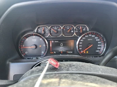 2015 Sierra 1500 OE medidor de velocidade cluster 124K milhas GMC - Imagem 1 de 4