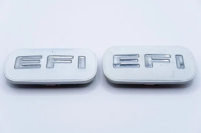 Daihatsu Charade EFI Side emblems, USDM Model, Painted White - Image 1 of 3