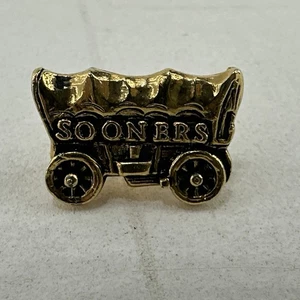 OU Oklahoma University Herren Krawatte Tac Schmuck goldfarben Boomer Sooners Briar - Bild 1 von 4