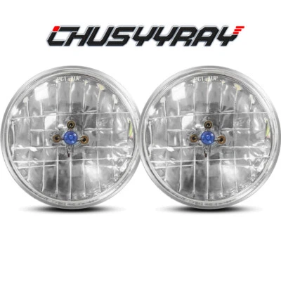 2PC Fits Cadillac DeVille 62-74 Calais 65-74 DOT 5.75 5-3/4" HEADLIGHTS HALOGEN - Image 1 of 4