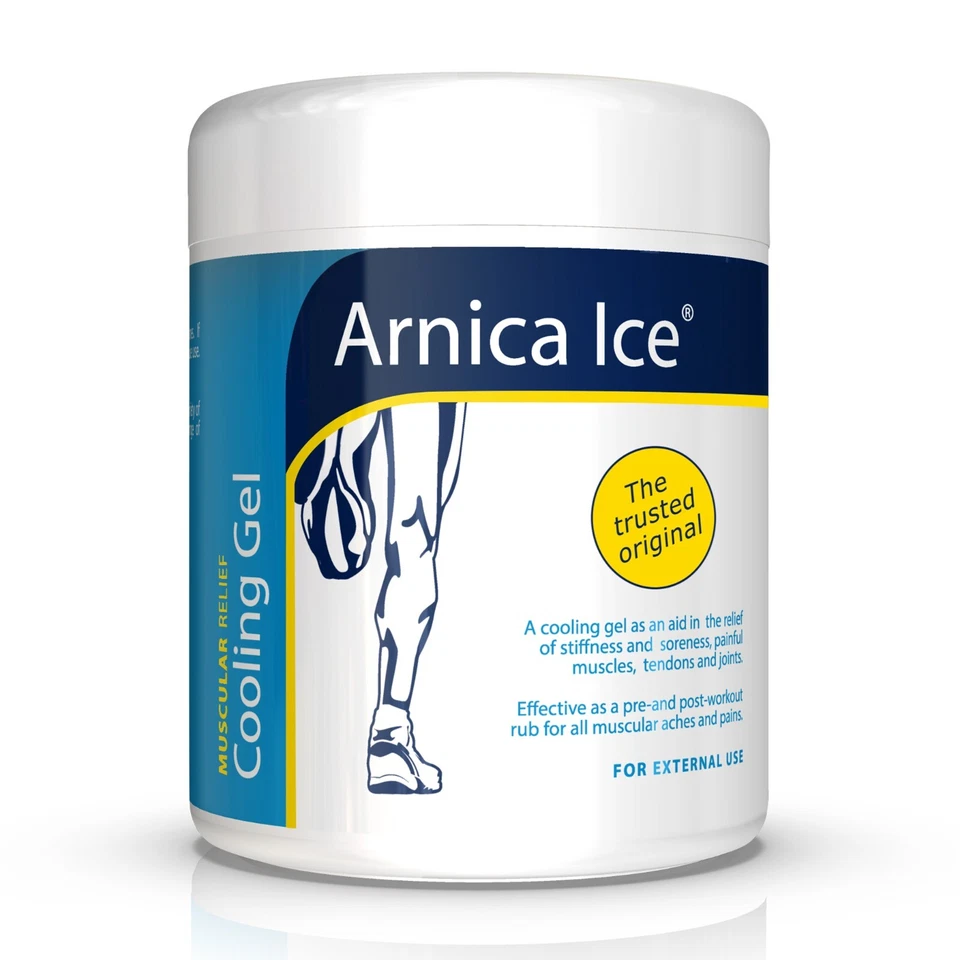 Arnica Ice Muscular Relief Cooling Gel 475ml | Pre & Post Workout Muscle Rub - Image 1 of 1