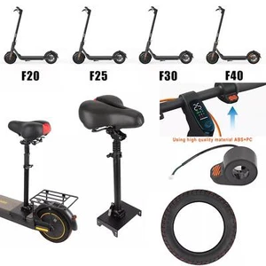 humb Throttle /10" Inch Tire /Saddle Seat For Ninebot F20 F25 F30 F40 E-Scooter - Picture 1 of 25